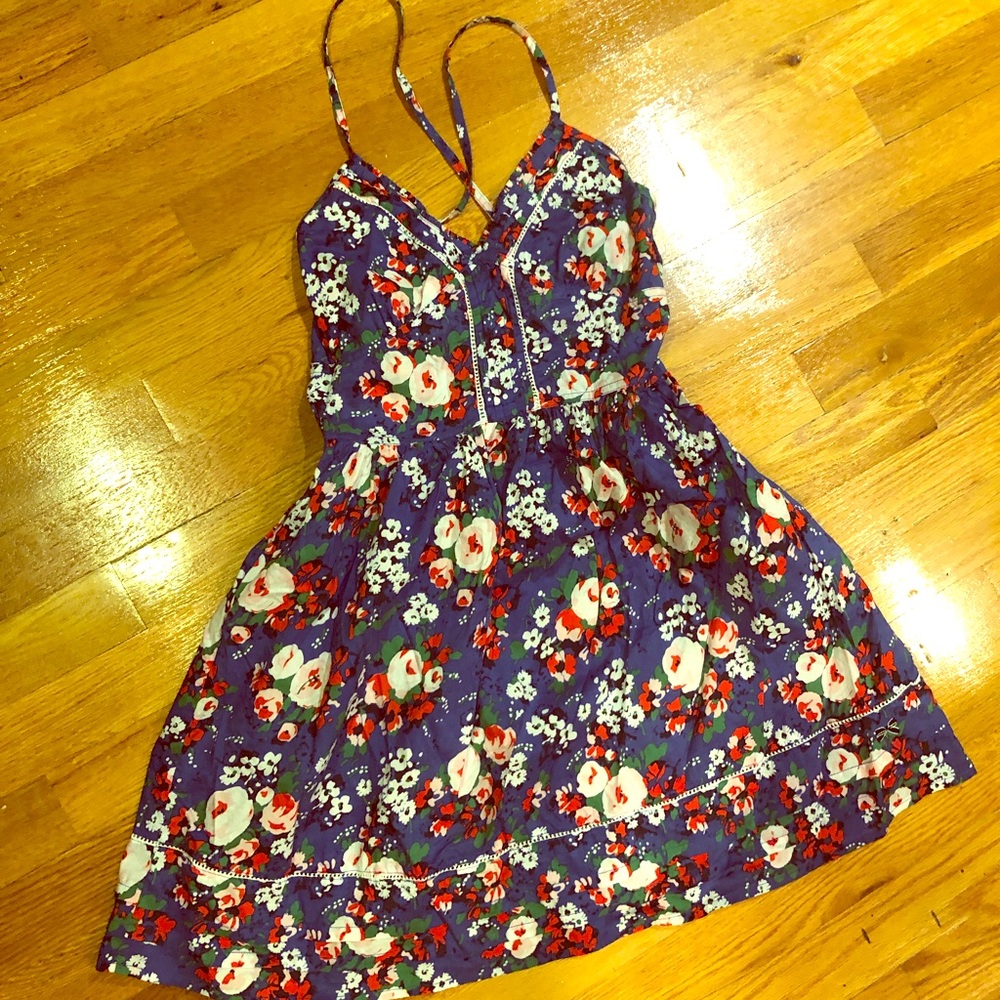 Tommy Hilfiger Blue Floral Dress
